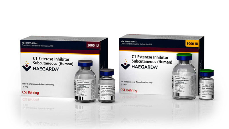 Haegardo therapy for prevention of hereditary angioedema