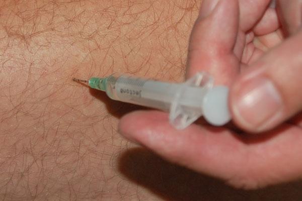 Aveed injection